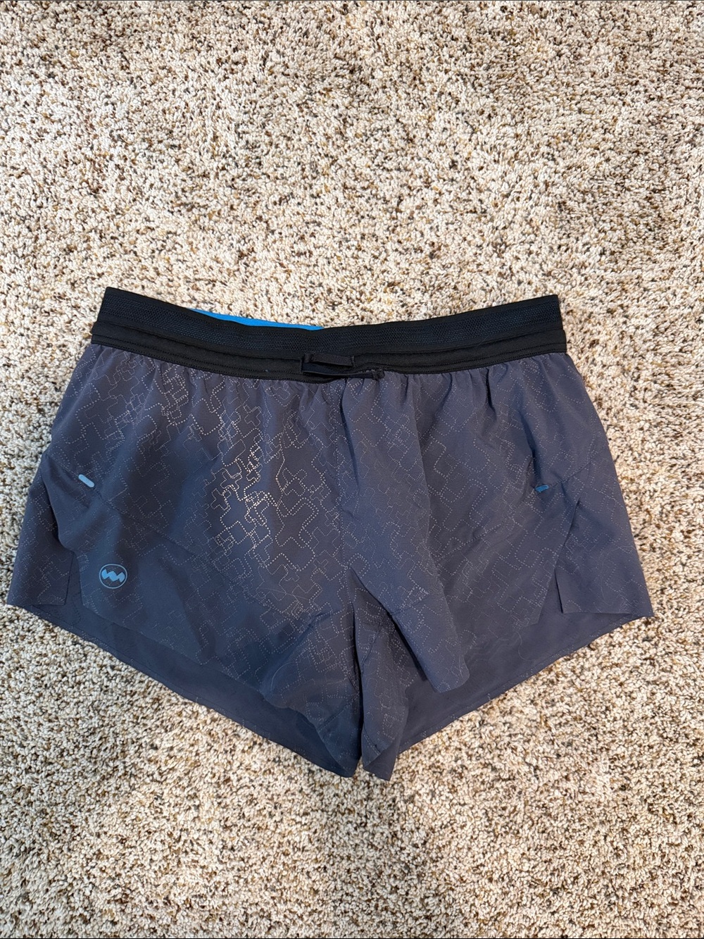 Janji grey Men's running Shorts. Size Small